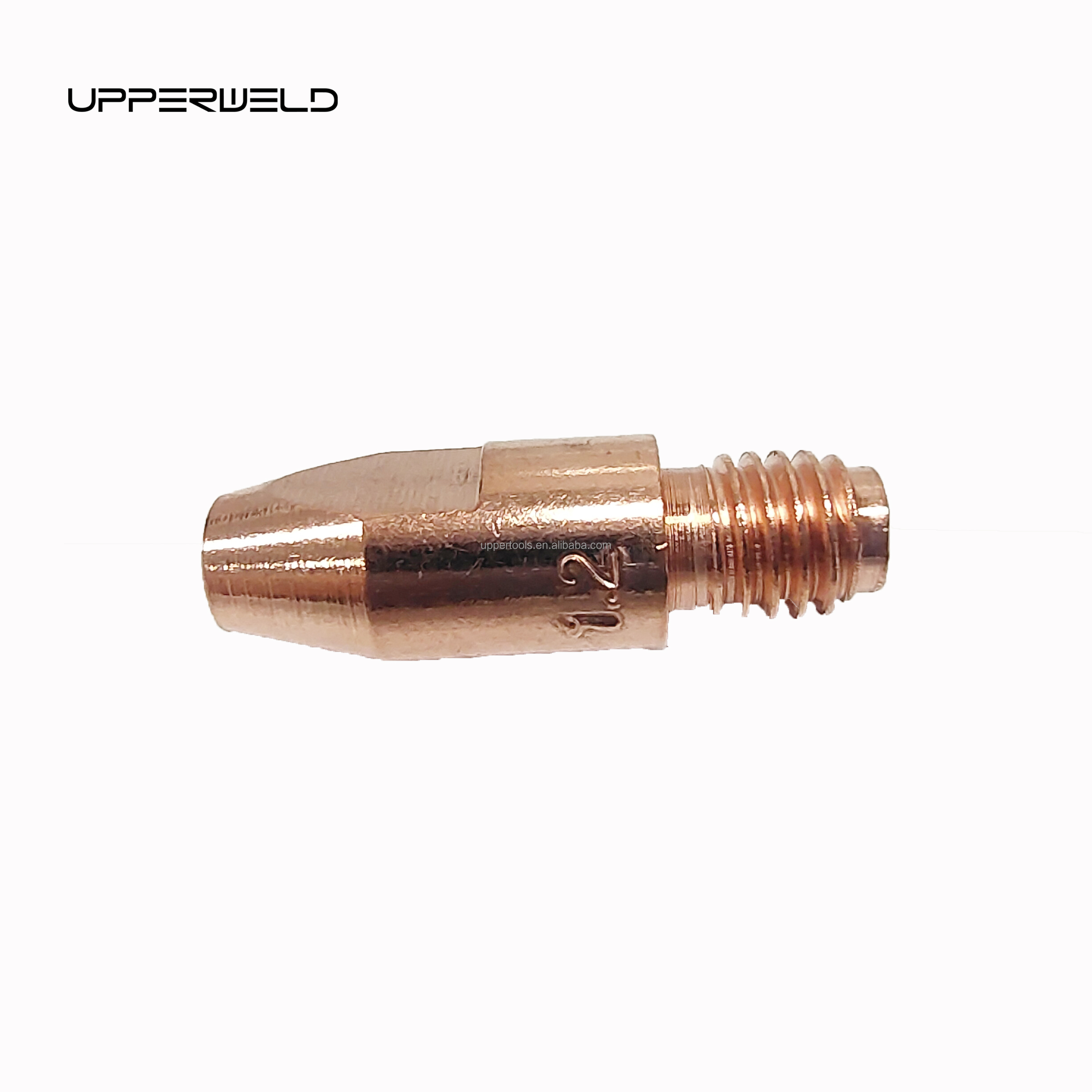 28mm Length M6 CRZR Material MIG Torch Contact Tip for Welding Consumables Design