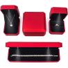 Buy cheap Luxury Jewelry Display Box with LED Light and Custom Logo Red Paint Finish 10*10*5cm from wholesalers