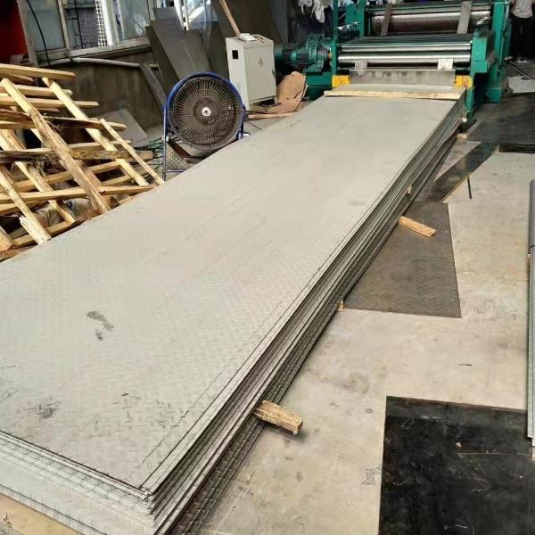 Buy cheap Cold Rolled 304 Stainless Steel Plate Checkered Anti Slip from wholesalers