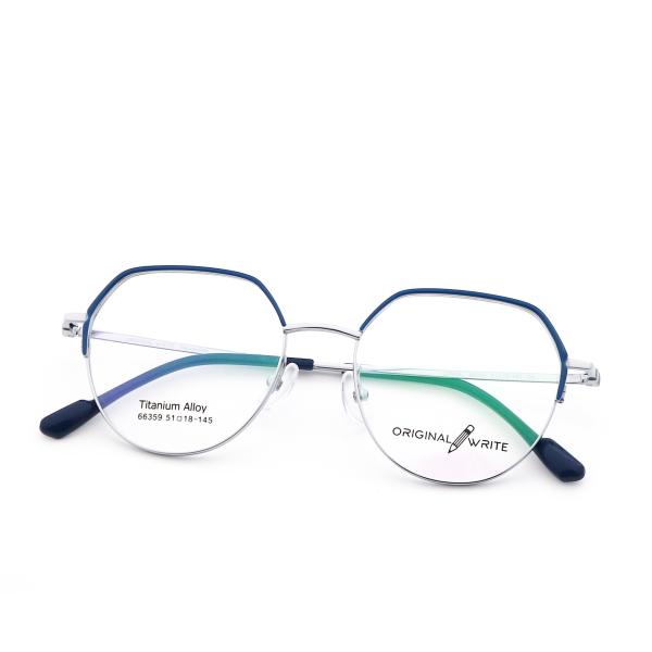 Buy cheap Weightless Colorful B Titanium Frames Optical Glasses Frame 66359 from wholesalers