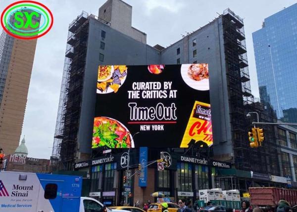 Buy cheap P10 LED Billboard , 32X16 High Resolution LED Display 3 Years Warranty from wholesalers