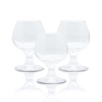 Short Stem Cognac Brandy Glass Crystal Cup Goblet Lead Free ODM