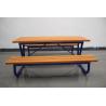 Buy cheap Outdoor Recycled Plastic Picnic Table With Benches Waterproof Anti Rust from wholesalers