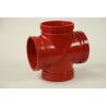 Buy cheap High Strength Grooved Fittings 4 Way Corrosion Resistance from wholesalers