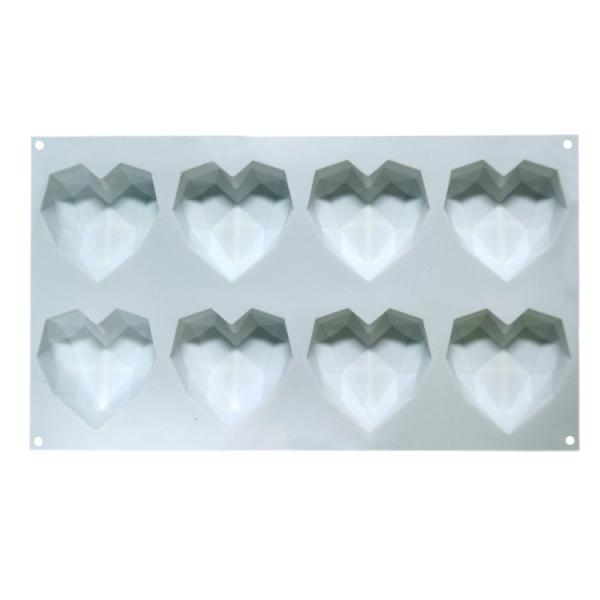 Buy cheap Heart Shape 3d Cake Mould Customized Food Grade Diy Handmade from wholesalers