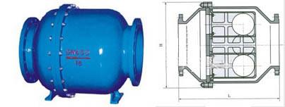 Buy cheap Ductile Iron GGG50 Sliding Multi Ball Check Valve Big Size DN400 DN500 from wholesalers