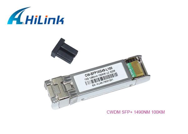 Buy cheap 1490nm Wavelength Sfp Optical Transceiver Module 10Gb/S CWDM 100km Distance from wholesalers