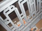 Customized Black Zinc Steel Metal Garrison Fence Panels Maintenance Free