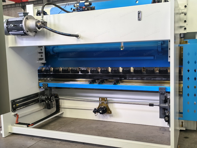 125 Ton Steel Plate Bending Machine Cnc System 125T3200 Hydraulic Press Brake With AMADA
