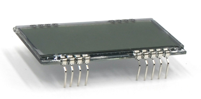 TN Monochrome Lcd Display , Metal Pin / FPC Custom LCD Display