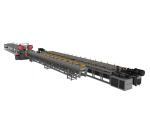 56KW Rebar Saw Shear Line 50mm CNC Sawing Cutting Line Machine