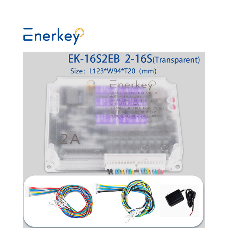 Enerkey 5TH Active Balancer for Lifepo4 / Li-ion Battery Equalization in 8S 10S 14S 16S
