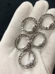brand jewelry simple gold ring with diamond diamonds ring 18kt gold with white