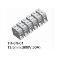 Buy cheap Copper 50A Feed Through Terminal Block Pitch 13.5mm 2-16 Poles product