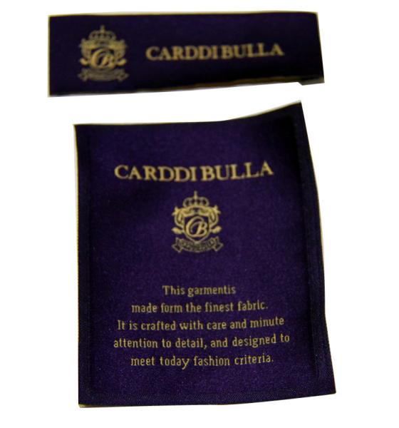 Buy cheap Black / Red / Grey Shrink-proof Clothing Woven Labels, Embroidered Garment Label from wholesalers