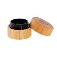 Buy cheap Custom Cosmetic Packaging Bamboo Wooden Cream Jar Eco Friendly product