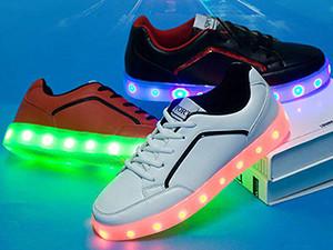 Buy cheap 2018 Latest Christmas Gift USB Led Light Shoes from wholesalers