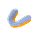Flexible White Printing Night Guards For Left Or Right Limb Notch Impact