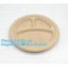 Buy cheap Biodegradable plate food grade green sugarcane bagasse plate,10" sugarcane ecofriendly disposable oval plate bagease pac from wholesalers