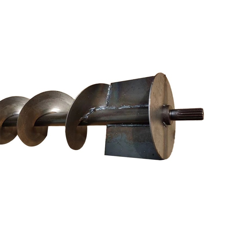 OEM Custom Auger Sectional Harvester Spare Parts Spiral Screw Conveyor Helical Blade