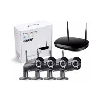 Buy cheap H.265 Waterproof Home Wireless Cctv 4 Camera Kit With Mini NVR P2P Service product