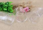 PET Tube Cans Clear Pet Jars Aluminum Easy Open End For Tea / Coffee