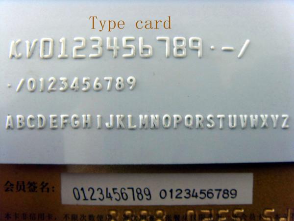 Buy cheap Bank card embosser from wholesalers