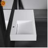 Buy cheap OEM ODM Solid Surface Wash Basin Wall Hung Lavabo Wash Basin from wholesalers