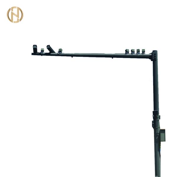 Buy cheap Hot Dip Galvanization Astm Gr65 7.8m Cantilever Traffic Light Pole from wholesalers
