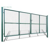 Buy cheap Outdoor H2.4m Expandable Metal Garden Fence Gate product