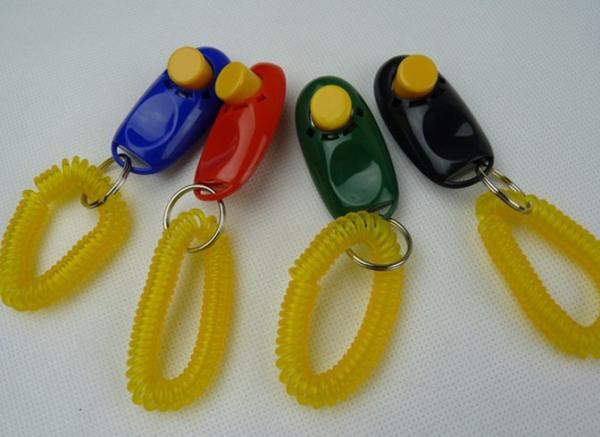 Buy cheap Big Button Pet Dog Cat Training Clickers, click with wrist bands from wholesalers