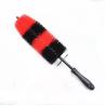 Buy cheap PP Car Rim Wheel And Tire Brush Red Soft Black Easy Handle from wholesalers