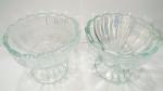 Light Luxury Style Dessert Glass Bowl Ice Cream Glass Cup Transparent
