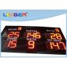 Buy cheap 12 Inch Digit In Red Color LED Cricket Scoreboard Hanging / Mounting Installation from wholesalers