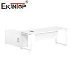 Luxury Office Furniture Desk Modern Wood L Shaped Executive Office Table