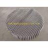 Buy cheap 250 Y Metal Plate Distillation Tower Packing 800mm Round Shape Structured Packing from wholesalers