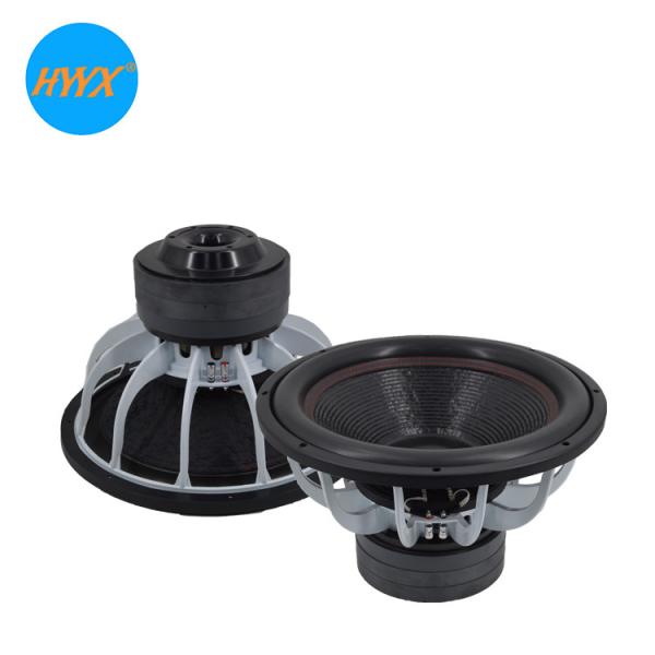 Buy cheap Aluminium Dust Caps 100mm Voice Coil 93dB 3000 Watt 18 Inch Subwoofer from wholesalers