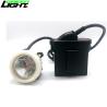 Buy cheap IP67 Rechargeable Miners Headlamp For Hard Hat 10000Lux 3.7V 450mA from wholesalers