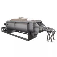 Buy cheap 10rpm To 25rpm 4KW Hollow Paddle Dryer Energy Saving Sludge Drying Machine product