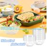 Buy cheap 12oz 9oz 6oz Hard Plastic Bowls, Clear Salad Bowl Disposable Soup Ice Cream Candy Serving Bowls Wedding Birthday from wholesalers
