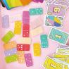 Buy cheap 28 Pack Colored Acrylic Board Game Domino Blocks Play Set from wholesalers