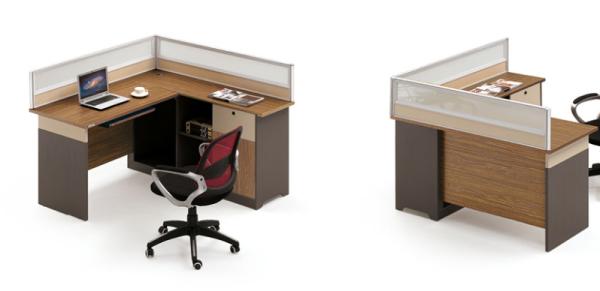 Buy cheap modern single seater office workstation table from wholesalers