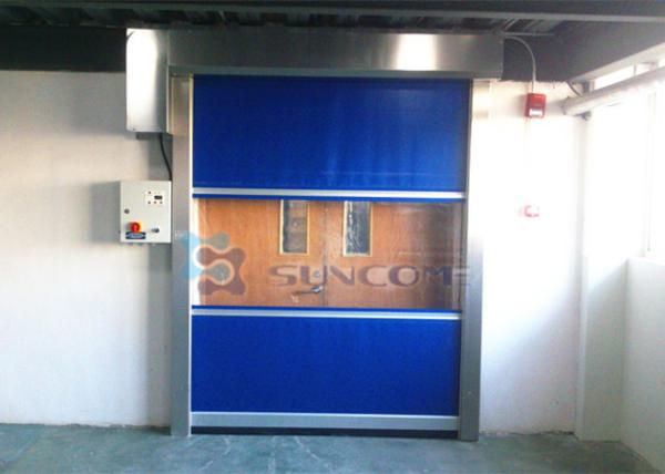 Buy cheap Plastic Interior High Speed Doors Rapid Automatic Roller Up Door from wholesalers