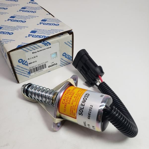 Buy cheap Shut Off Solenoid Valve 6681512For Bobcat A220 S70 S100 S130 from wholesalers