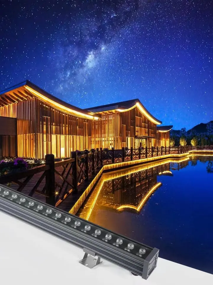 Support Dimmer 4-in-1 RGBW Stage Effect DMX Par LED Light for DJ Wash Indoor Lighting