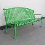 6ft Heavy Duty Outdoor Metal Benches With Powder Coating Finish