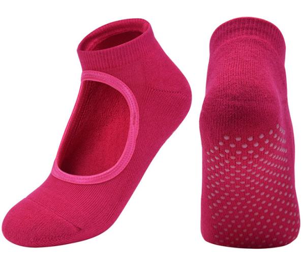 Buy cheap Colorful Low Cut Non - Slip Yoga Grip Socks For Pilates Barre Ballet Anti - Foul from wholesalers