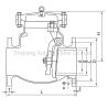 Buy cheap Industrial Flanged Non Return Valve in Stainless Steel with ANSI 150lb Connection from wholesalers