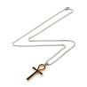 Buy cheap Advanced, minimalist, fashionable, and niche men's original cross pendant necklace from wholesalers