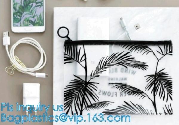 Buy cheap underwear packing slider zipper bags with hanger, Cosmetic Zip lockkk clear bubble bags, Manufacturer Clear Vinyl Slider Ba from wholesalers